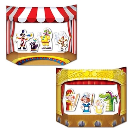 DDI 1906893 Puppet Show Theater Photo Prop Case Of 6